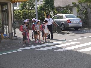 地区下校指導（野田町）