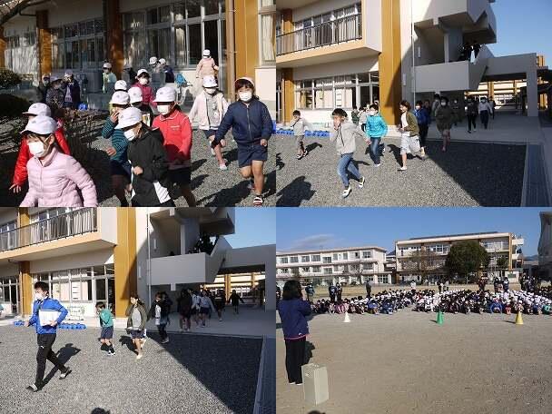 避難練習（火災）