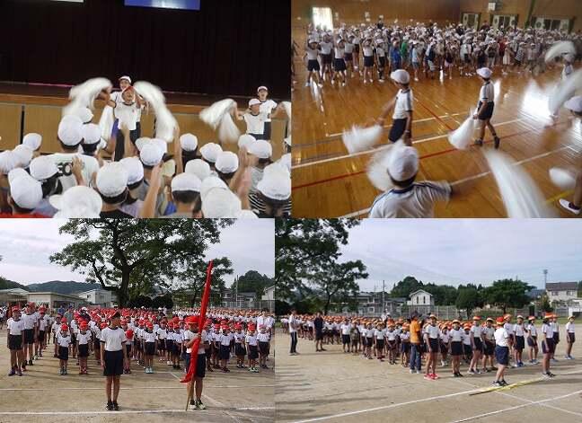 運動会練習たけなわ