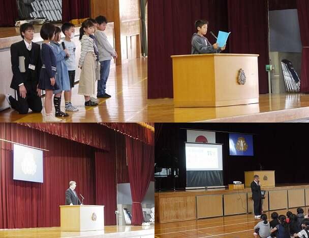 転入生紹介・始業式