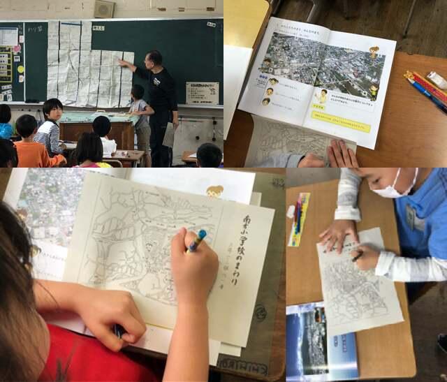 学校のまわりの様子