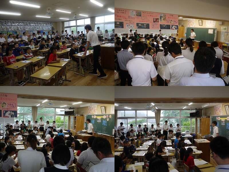 道徳授業を公開（初任者研修）