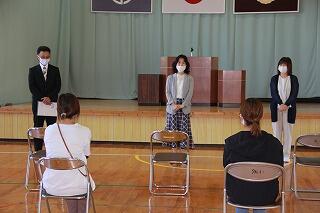 全校懇談のようす