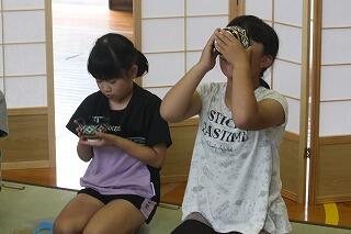 お茶の教室のようす