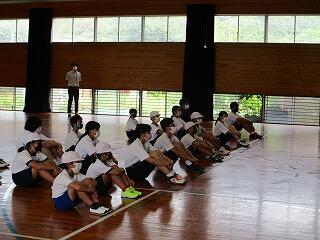 結団式のようす