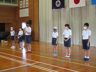 結団式のようす