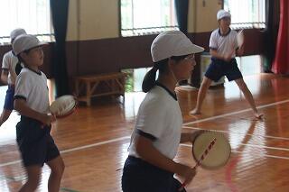 エイサー練習のようす