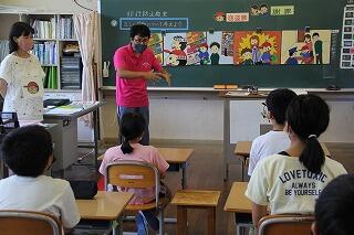 非行防止教室のようす