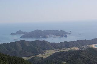 鏡山からのながめ