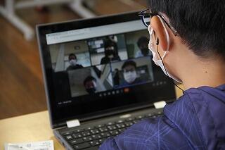 修学旅行打合せ会のようす