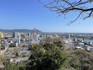 城山からのながめ