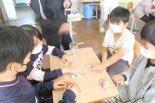 全校学活のようす