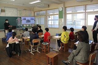 「子どもたちに伝えたいこと」授業のようす