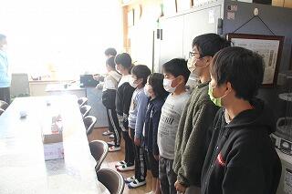 引き渡し式のようす