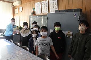 引き渡し式のようす