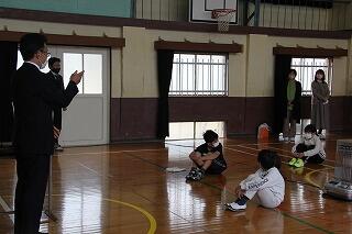 終業式のようす