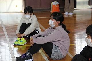 終業式のようす