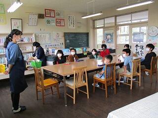 読書支援のようす