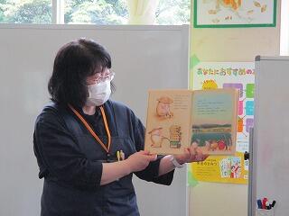 読書支援のようす