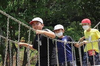 自由遊びのようす