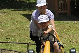 自由遊びのようす