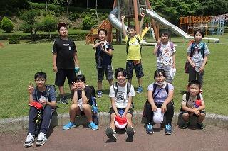 浦城小のお友だちと