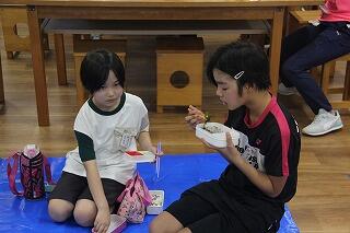 お弁当のようす