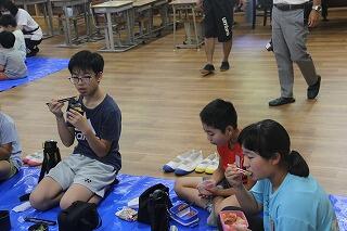 お弁当のようす