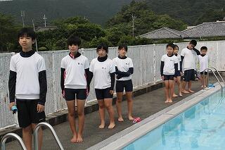 プール納会のようす