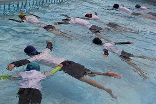 プール納会のようす