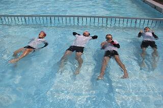 プール納会のようす