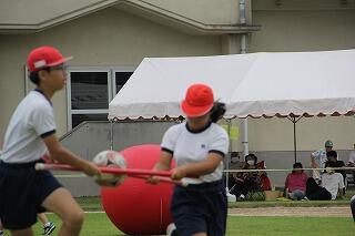 団対抗競技のようす