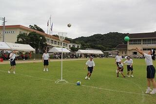 団対抗競技のようす