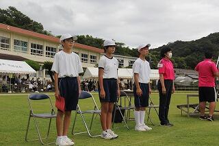 閉会式のようす