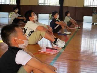 「目を大切にしよう」のようす