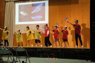 小学生全校劇「ただ今ふるさと熊野江へ！」