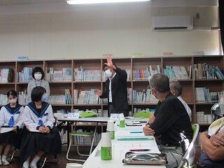 第２回学校関係者評価委員会のようす