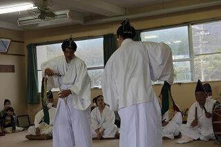 二人舞のようす