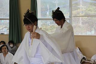 二人舞のようす