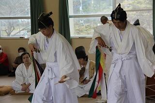 二人舞のようす