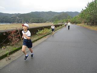 持久走のようす