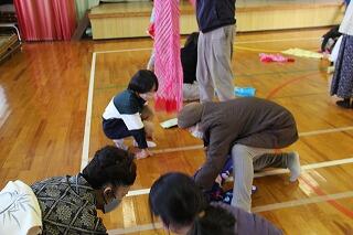 後片付けのようす