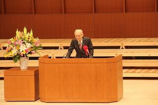 吉野修名誉館長あいさつ