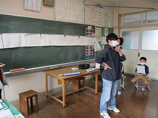 ６年生の暗唱の披露