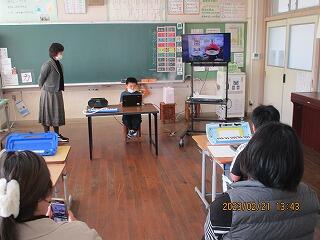 参観日のようす