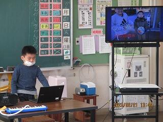 参観日のようす