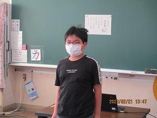 参観日のようす