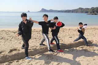 お別れ遠足のようす