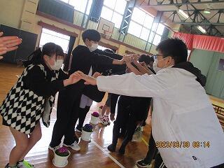 離任式のようす