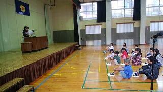 ５年生児童の発表